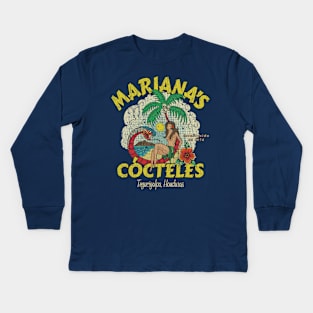 Mariana’s Cócteles 1974 Kids Long Sleeve T-Shirt